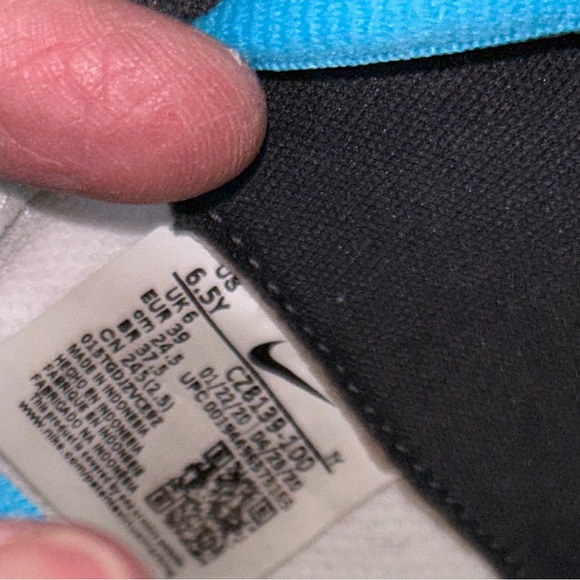 Nike Airforce Nike Air Force 1 Low Back To School CZ8139-100 6.5y - Picture 4 of 5